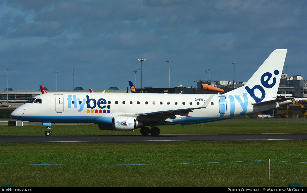 Aircraft Photo of G-FBJI | Embraer 175STD (ERJ-170-200STD) | Flybe | AirHistory.net #454609