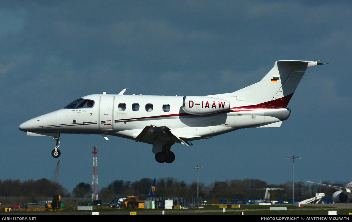 Aircraft Photo of D-IAAW | Embraer EMB-500 Phenom 100 | AirHistory.net #454611