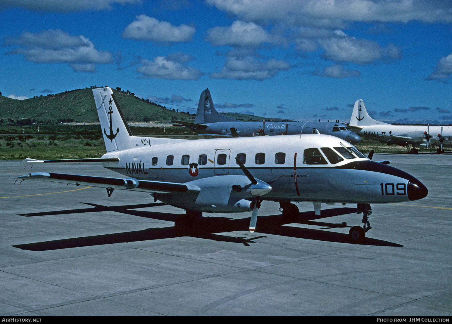 Aircraft Photo of 109 | Embraer EMB-110C Bandeirante | Chile - Navy | AirHistory.net #454613