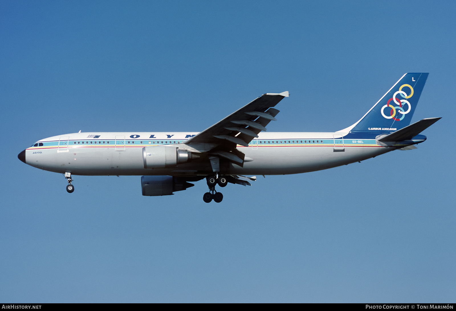 Aircraft Photo of SX-BEL | Airbus A300B4-605R | Olympic | AirHistory.net #454617