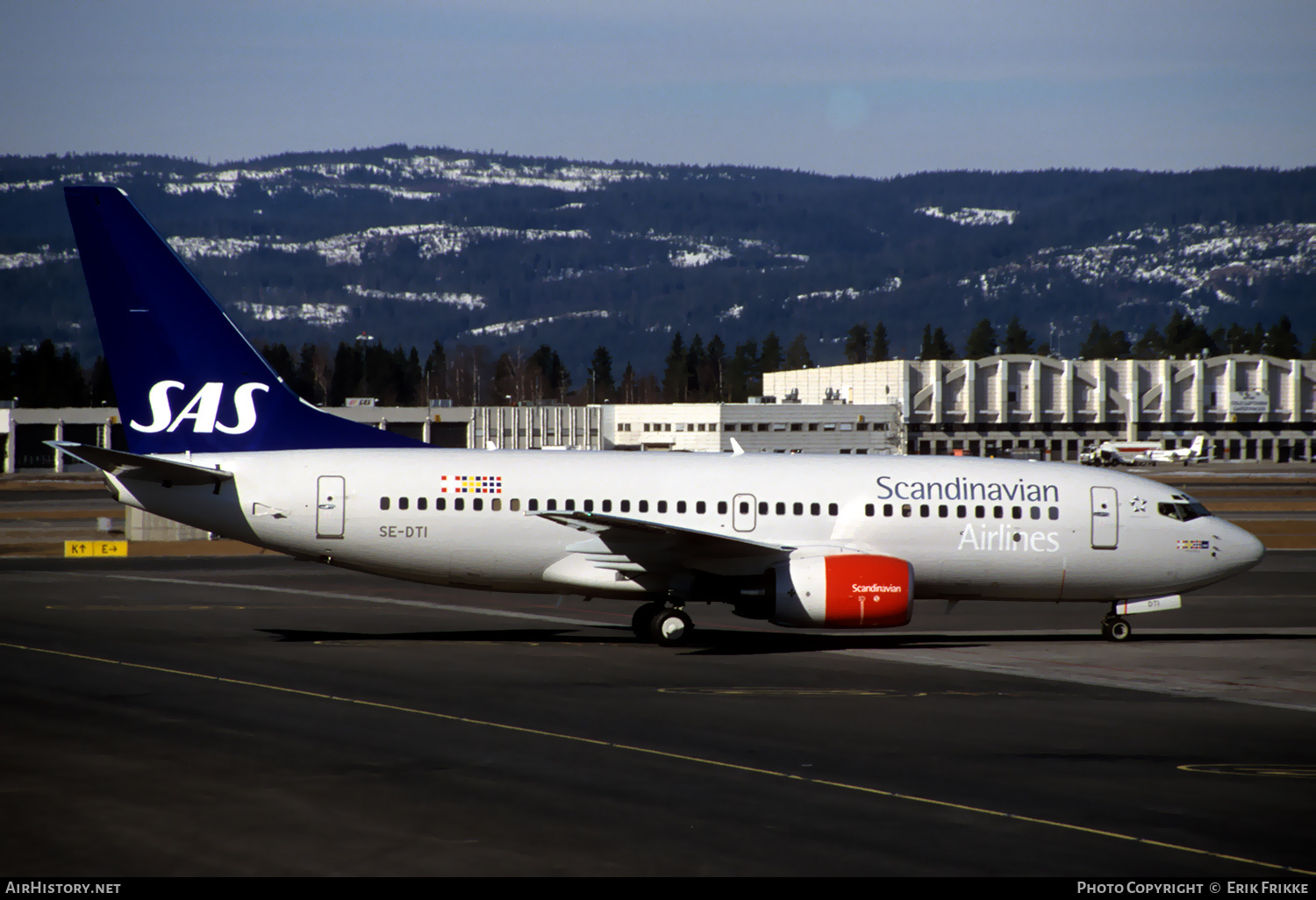 Aircraft Photo of SE-DTI | Boeing 737-783 | Scandinavian Airlines - SAS | AirHistory.net #454622