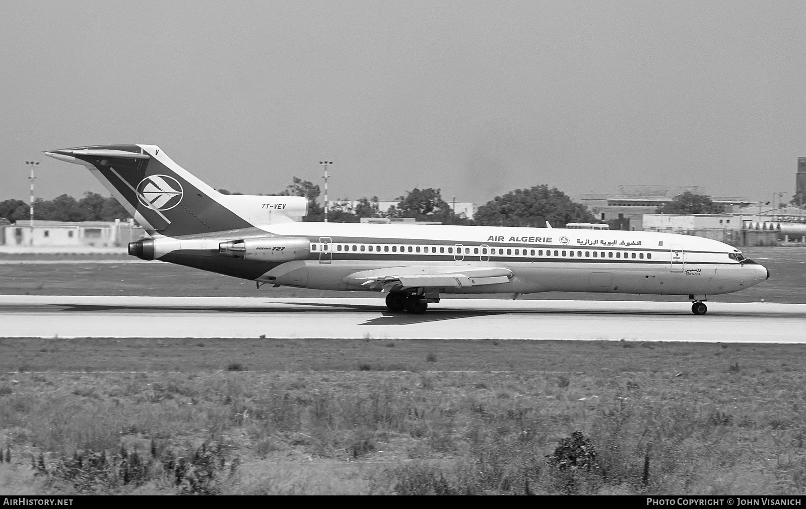 Aircraft Photo of 7T-VEV | Boeing 727-2D6/Adv | Air Algérie | AirHistory.net #454647