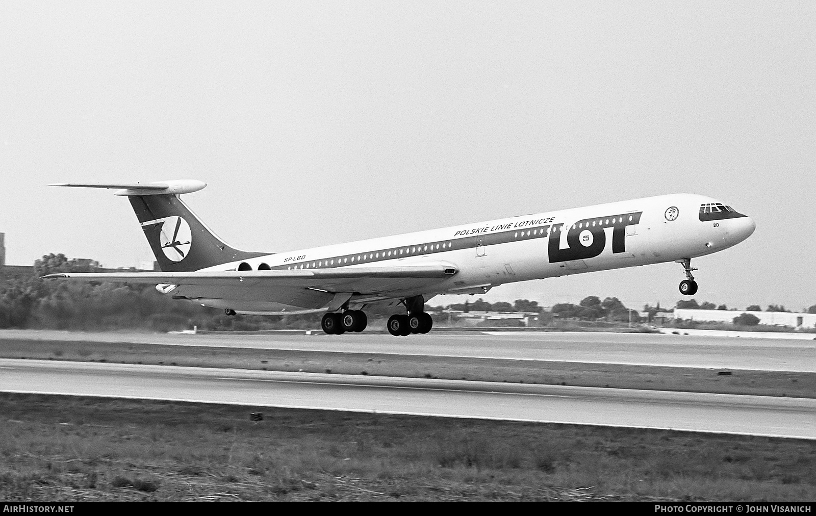 Aircraft Photo of SP-LBD | Ilyushin Il-62M | LOT Polish Airlines - Polskie Linie Lotnicze | AirHistory.net #454651