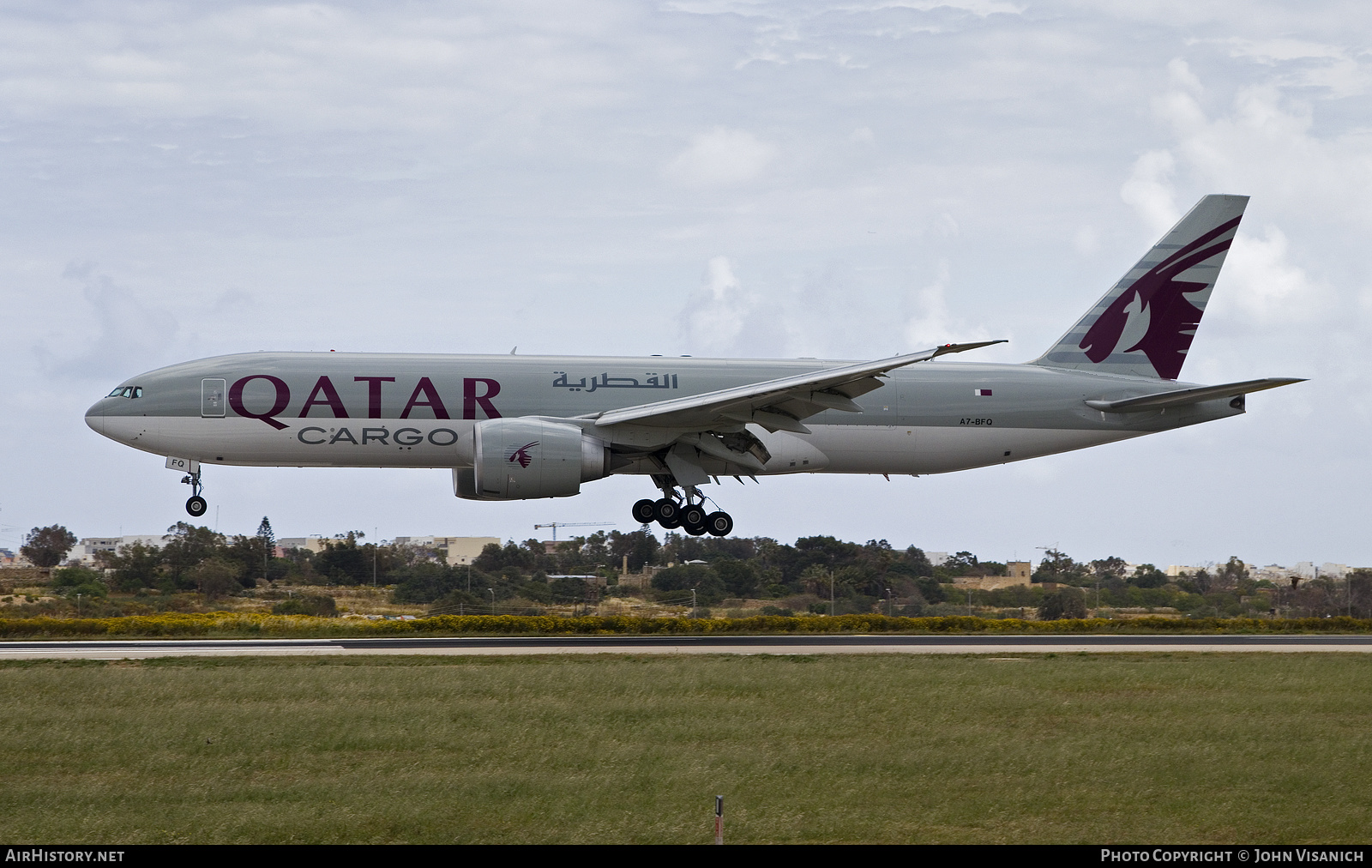 Aircraft Photo of A7-BFQ | Boeing 777-F | Qatar Airways Cargo | AirHistory.net #454654