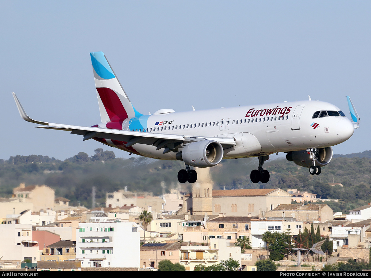 Aircraft Photo of OE-IQC | Airbus A320-214 | Eurowings | AirHistory.net #454660