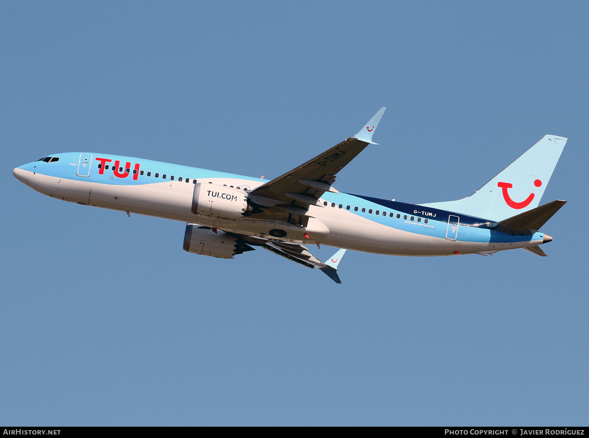 Aircraft Photo of G-TUMJ | Boeing 737-8 Max 8 | TUI | AirHistory.net #454682