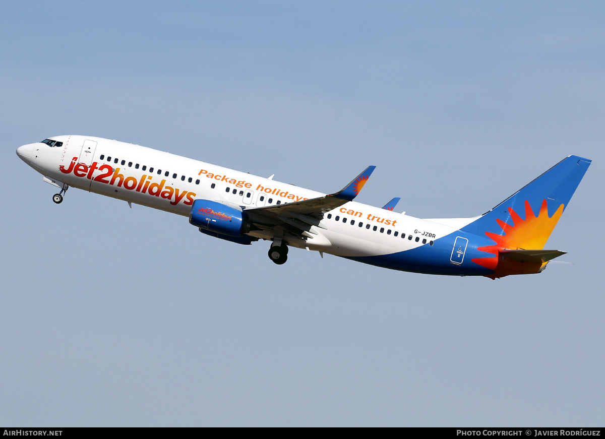 Aircraft Photo of G-JZBR | Boeing 737-800 | Jet2 Holidays | AirHistory.net #454684