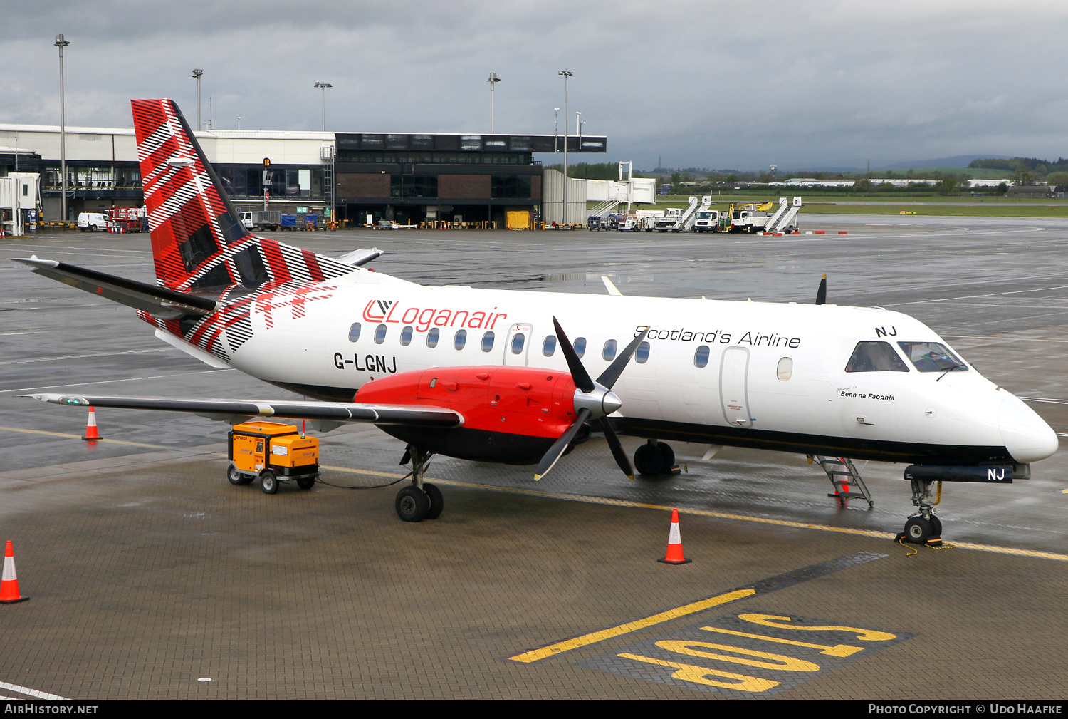 Aircraft Photo of G-LGNJ | Saab 340B | Loganair | AirHistory.net #454687