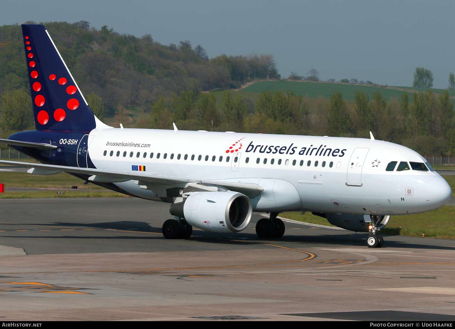 Aircraft Photo of OO-SSH | Airbus A319-112 | Brussels Airlines | AirHistory.net #454689