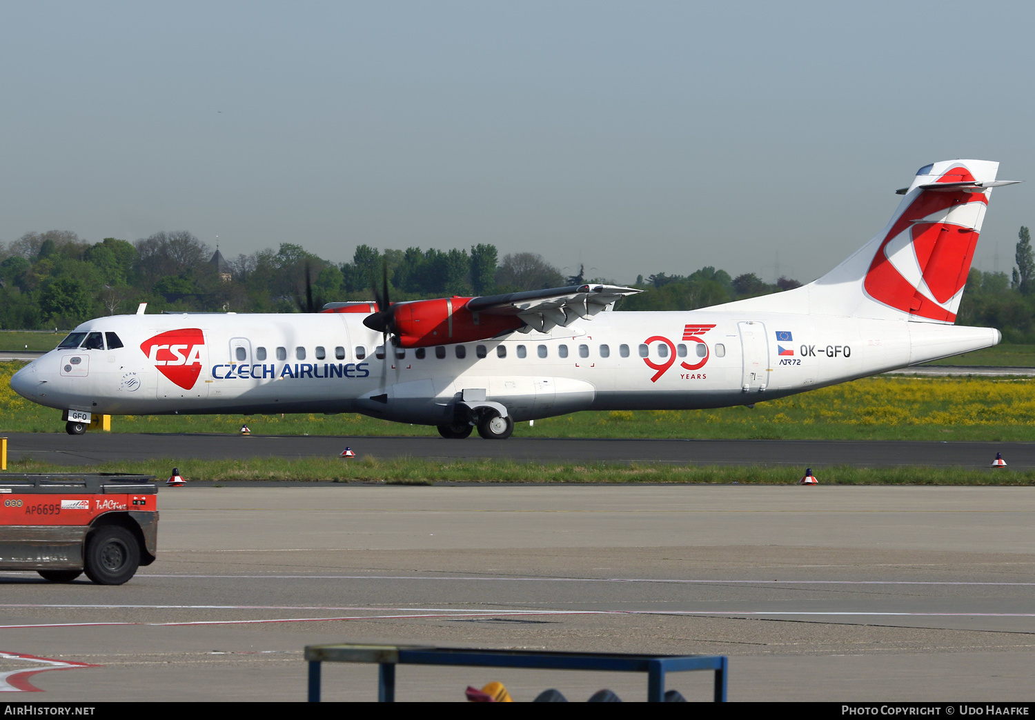 Aircraft Photo of OK-GFQ | ATR ATR-72-500 (ATR-72-212A) | ČSA - Czech Airlines | AirHistory.net #454695