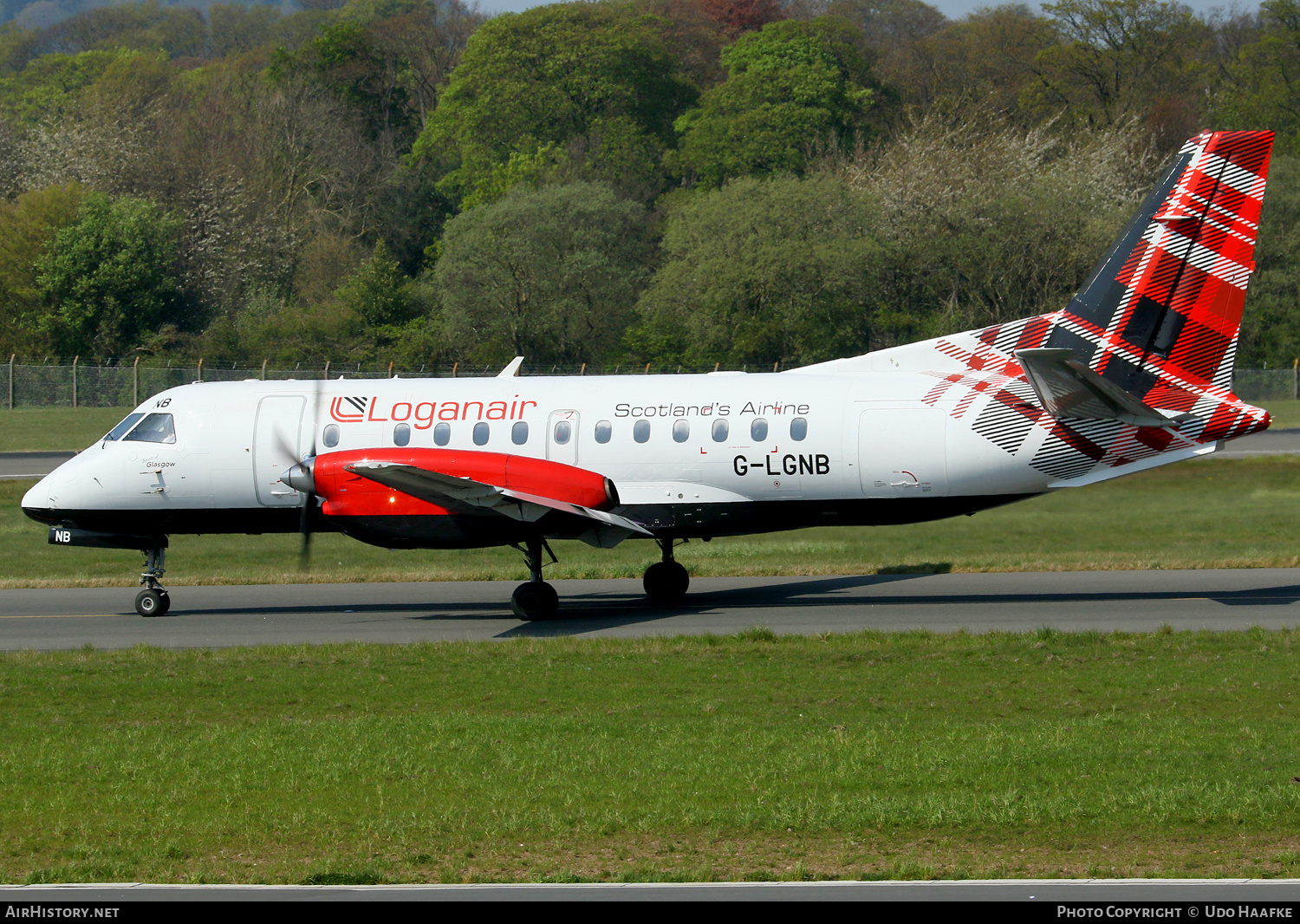 Aircraft Photo of G-LGNB | Saab 340B | Loganair | AirHistory.net #454699