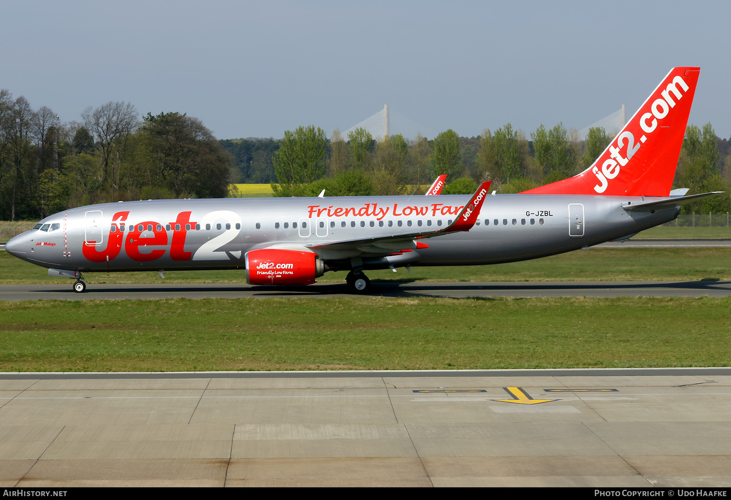 Aircraft Photo of G-JZBL | Boeing 737-800 | Jet2 | AirHistory.net #454711