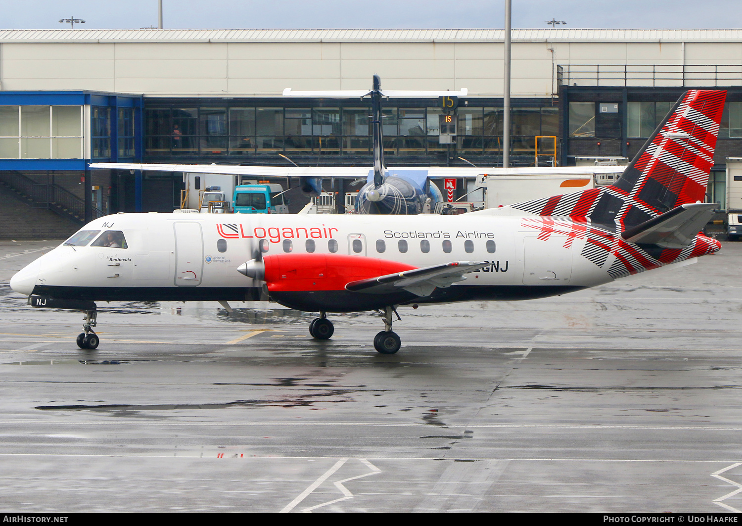 Aircraft Photo of G-LGNJ | Saab 340B | Loganair | AirHistory.net #454714