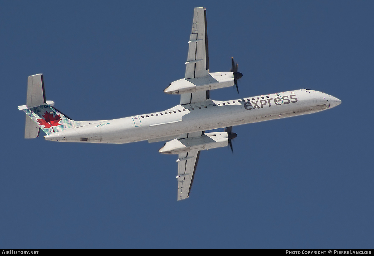 Aircraft Photo of C-GSJZ | Bombardier DHC-8-402 Dash 8 | Air Canada Express | AirHistory.net #454728
