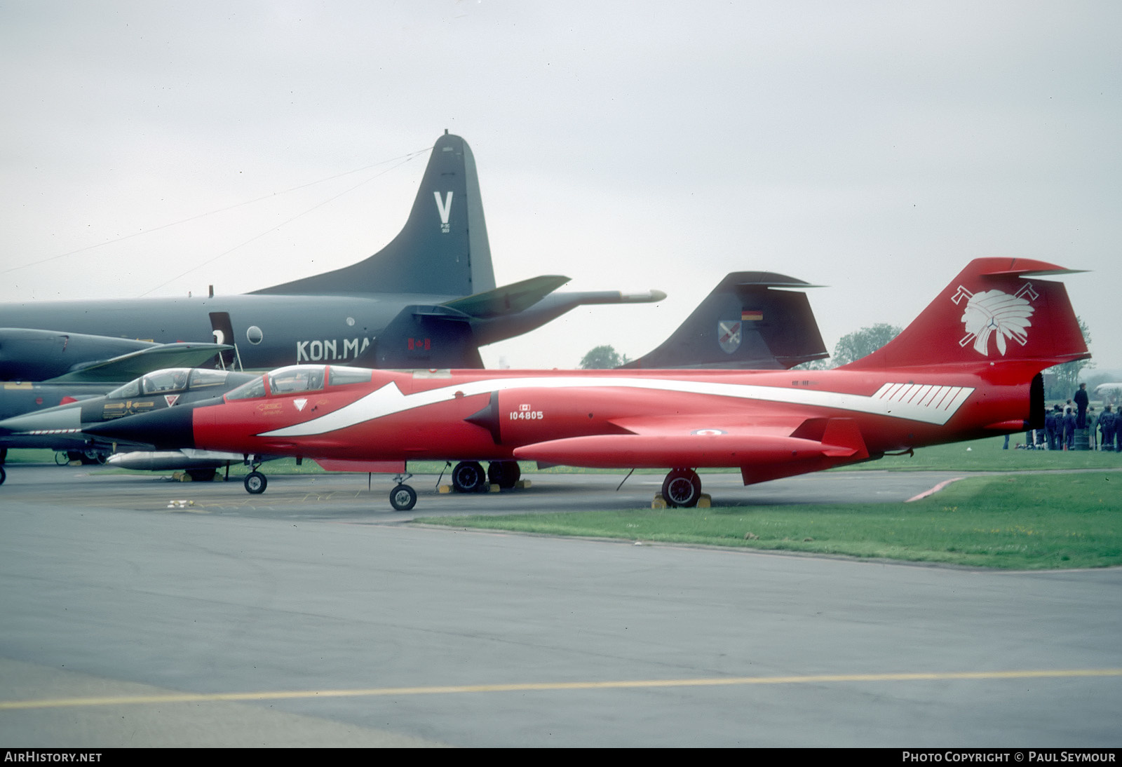 Aircraft Photo of 104805 | Canadair CF-104 Starfighter | Canada - Air Force | AirHistory.net #454744