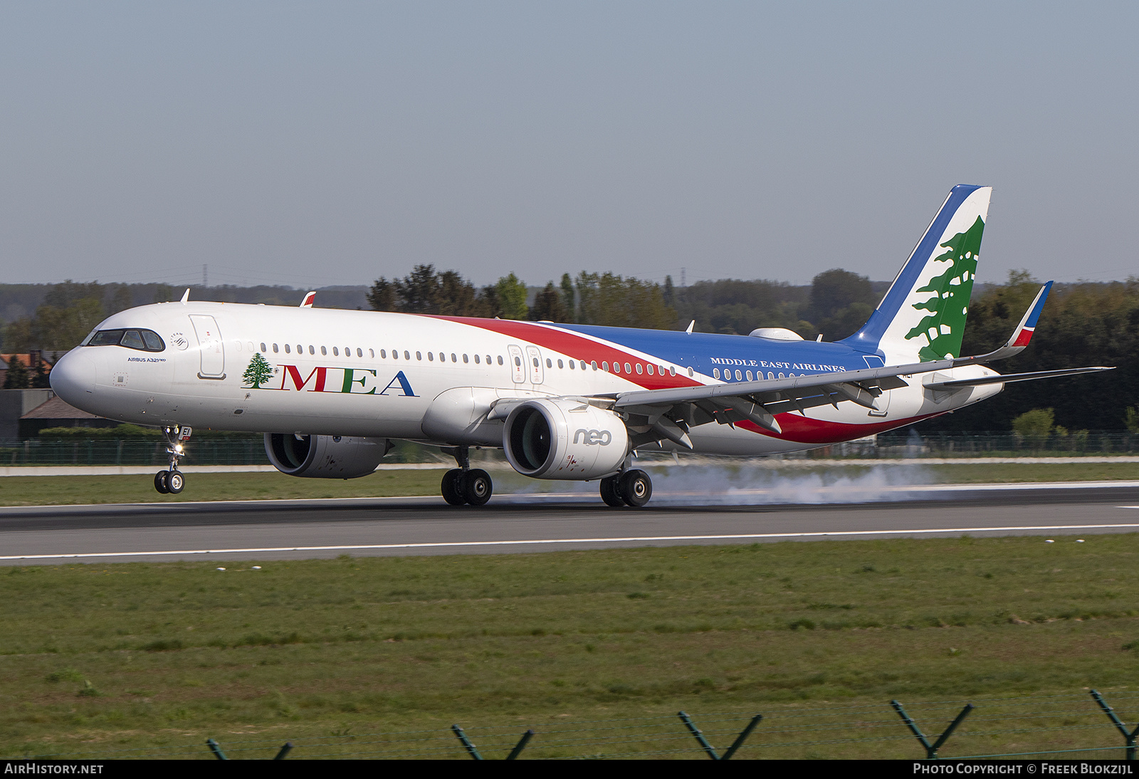 Aircraft Photo of T7-ME1 | Airbus A321-271N | MEA - Middle East Airlines | AirHistory.net #454754