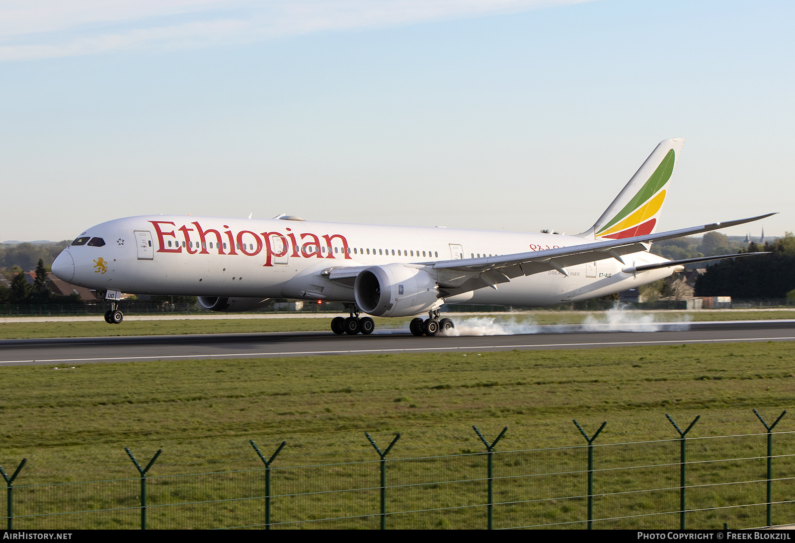 Aircraft Photo of ET-AUO | Boeing 787-9 Dreamliner | Ethiopian Airlines | AirHistory.net #454791