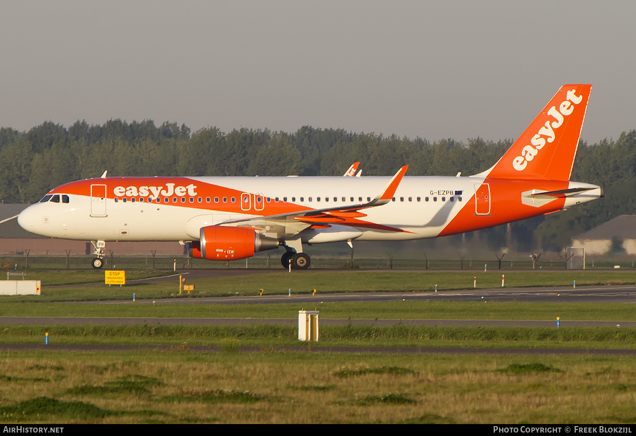 Aircraft Photo of G-EZPB | Airbus A320-214 | EasyJet | AirHistory.net #454792