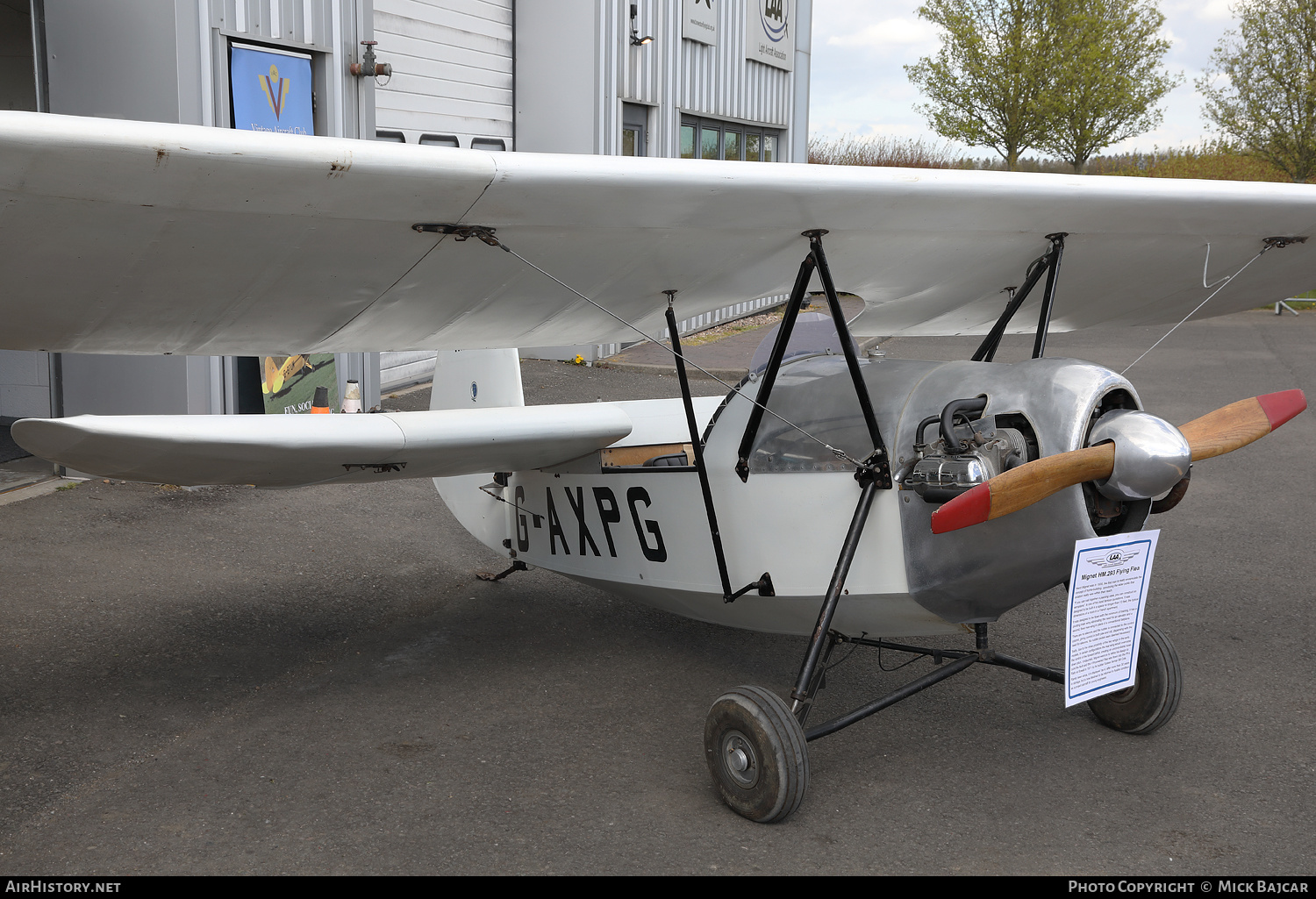 Aircraft Photo of G-AXPG | Mignet HM-293 | AirHistory.net #454801