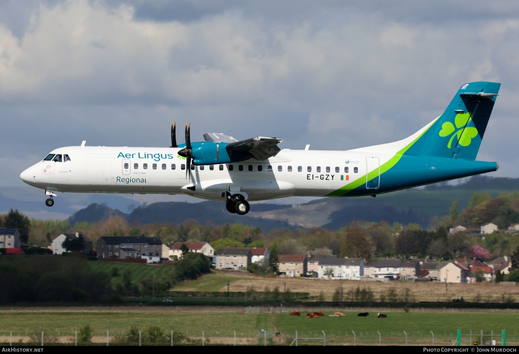 Aircraft Photo of EI-GZY | ATR ATR-72-600 (ATR-72-212A) | Aer Lingus Regional | AirHistory.net #454803