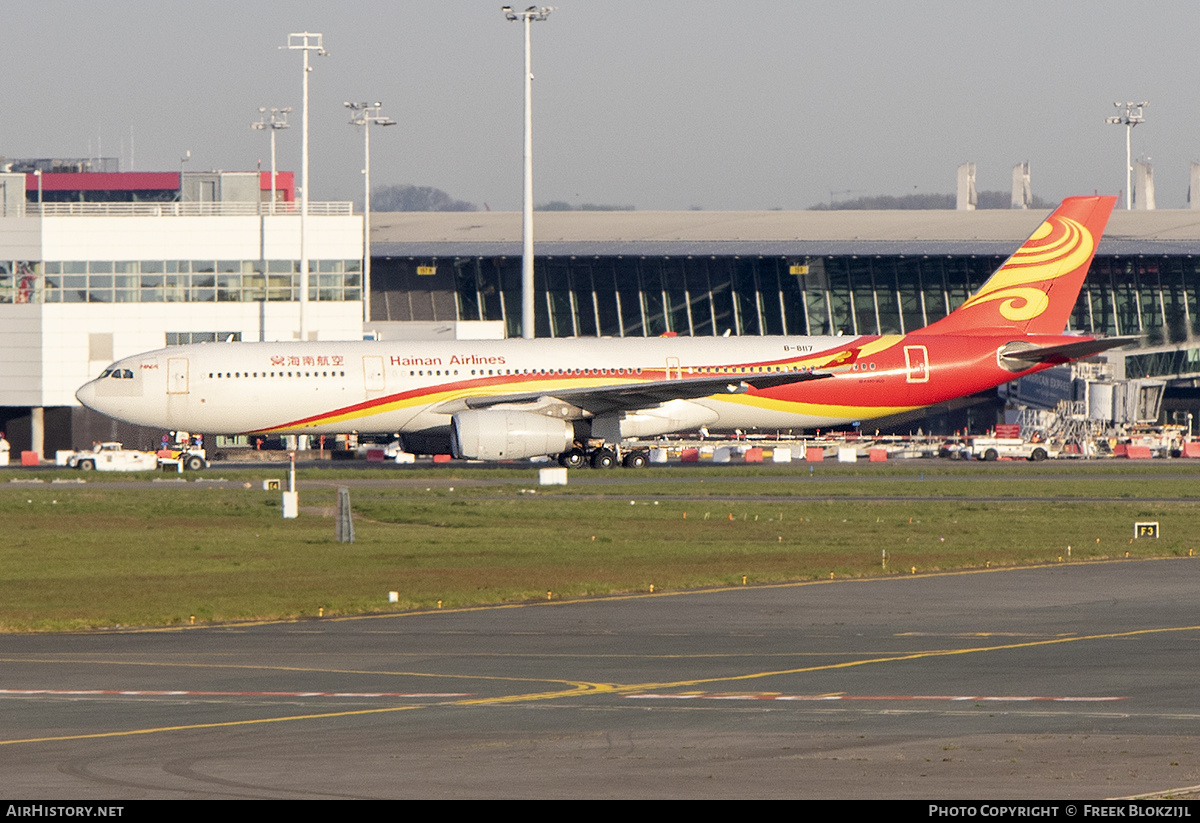 Aircraft Photo of B-8117 | Airbus A330-343 | Hainan Airlines | AirHistory.net #454804