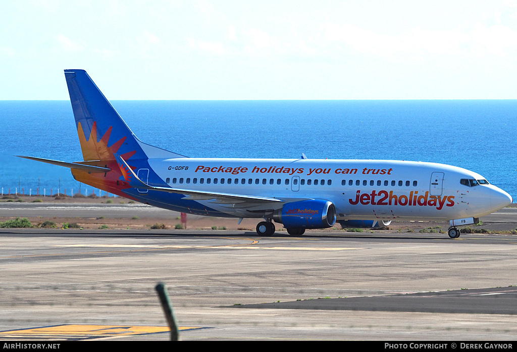 Aircraft Photo of G-GDFB | Boeing 737-33A | Jet2 Holidays | AirHistory.net #454805