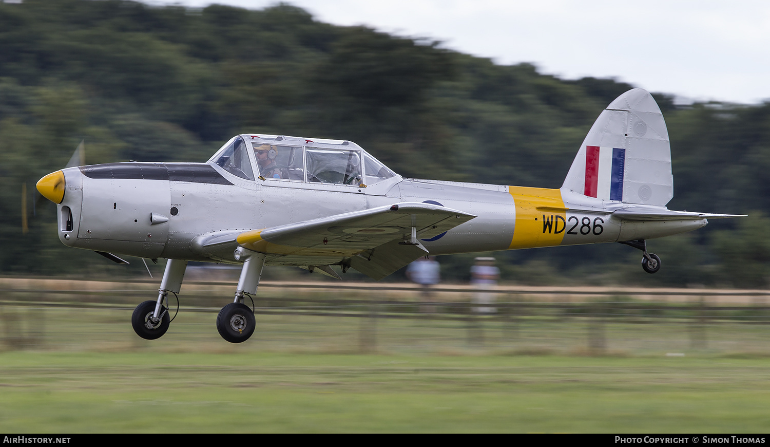 Aircraft Photo of G-BBND / WD286 | De Havilland DHC-1 Chipmunk Mk22 | UK - Air Force | AirHistory.net #454809