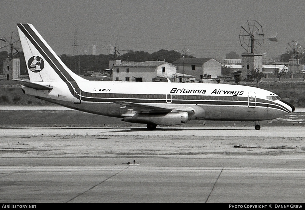 Aircraft Photo of G-AWSY | Boeing 737-204 | Britannia Airways | AirHistory.net #454813