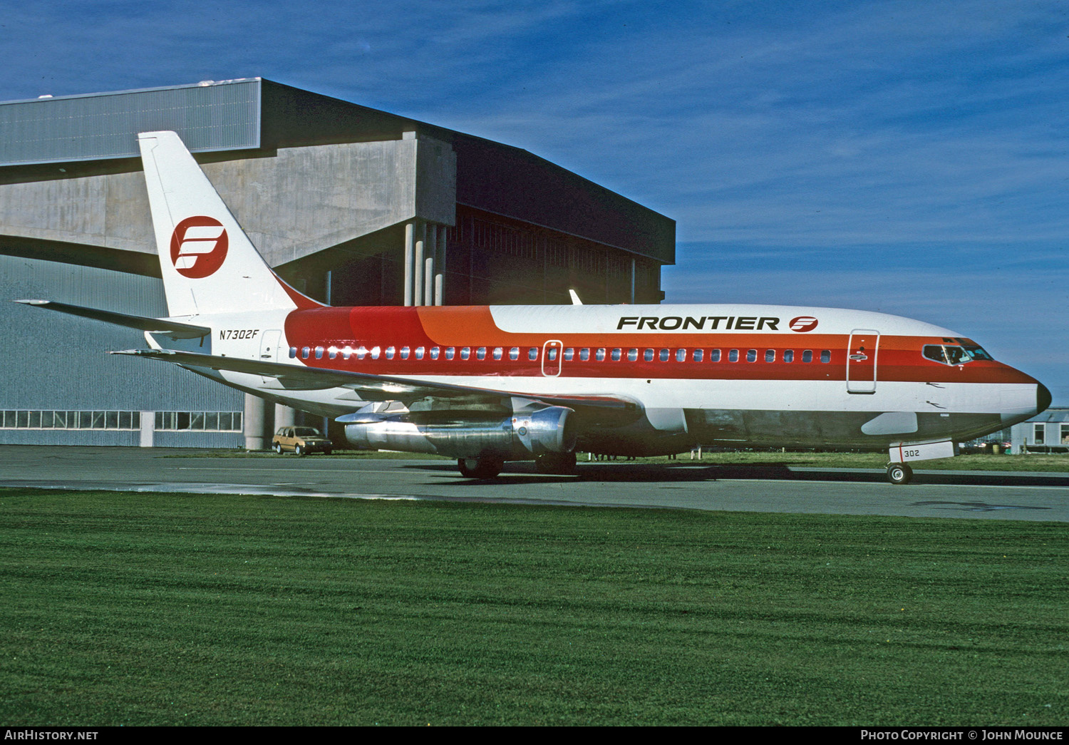 Aircraft Photo of N7302F | Boeing 737-222 | Frontier Airlines | AirHistory.net #454818