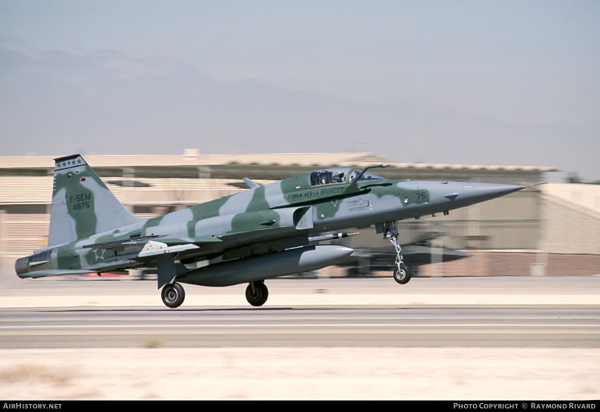 Aircraft Photo of 4875 | Northrop F-5EM Tiger II | Brazil - Air Force | AirHistory.net #454847