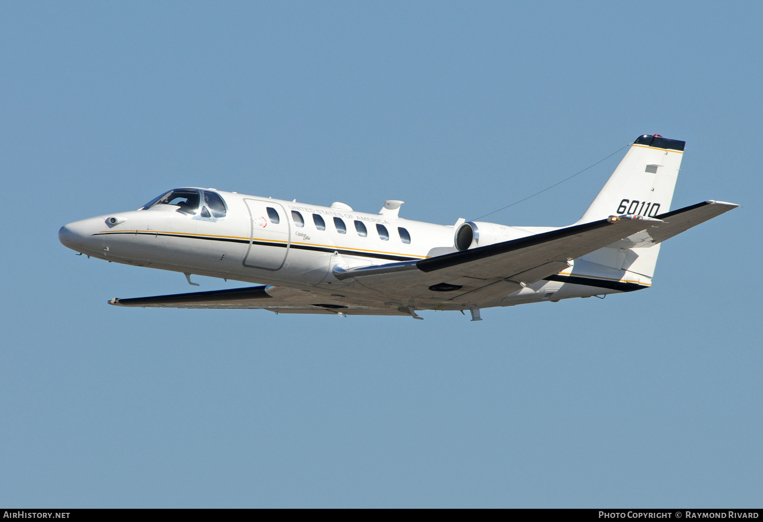 Aircraft Photo of 96-0110 / 60110 | Cessna UC-35A Citation Ultra (560) | USA - Army | AirHistory.net #454860