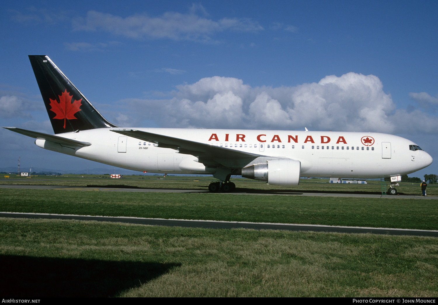 Aircraft Photo of ZK-NBF | Boeing 767-209(ER) | Air Canada | AirHistory.net #454865