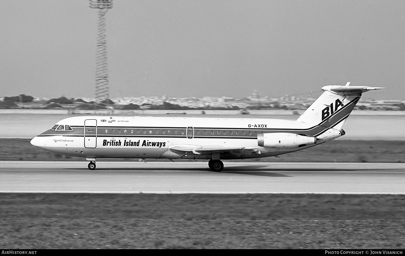 Aircraft Photo of G-AXOX | BAC 111-432FD One-Eleven | British Island Airways - BIA | AirHistory.net #454891