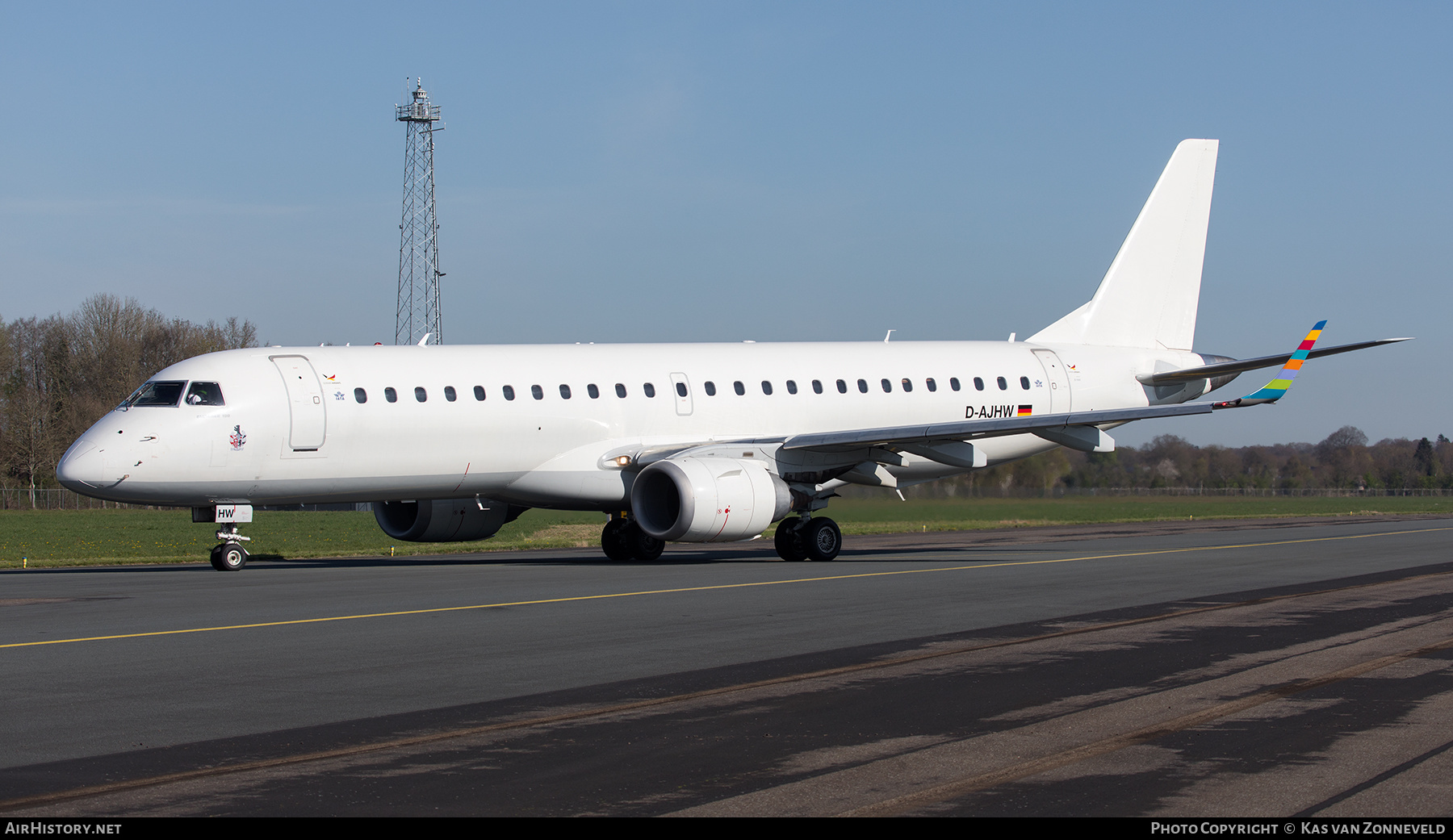 Aircraft Photo of D-AJHW | Embraer 190LR (ERJ-190-100LR) | German Airways | AirHistory.net #454902