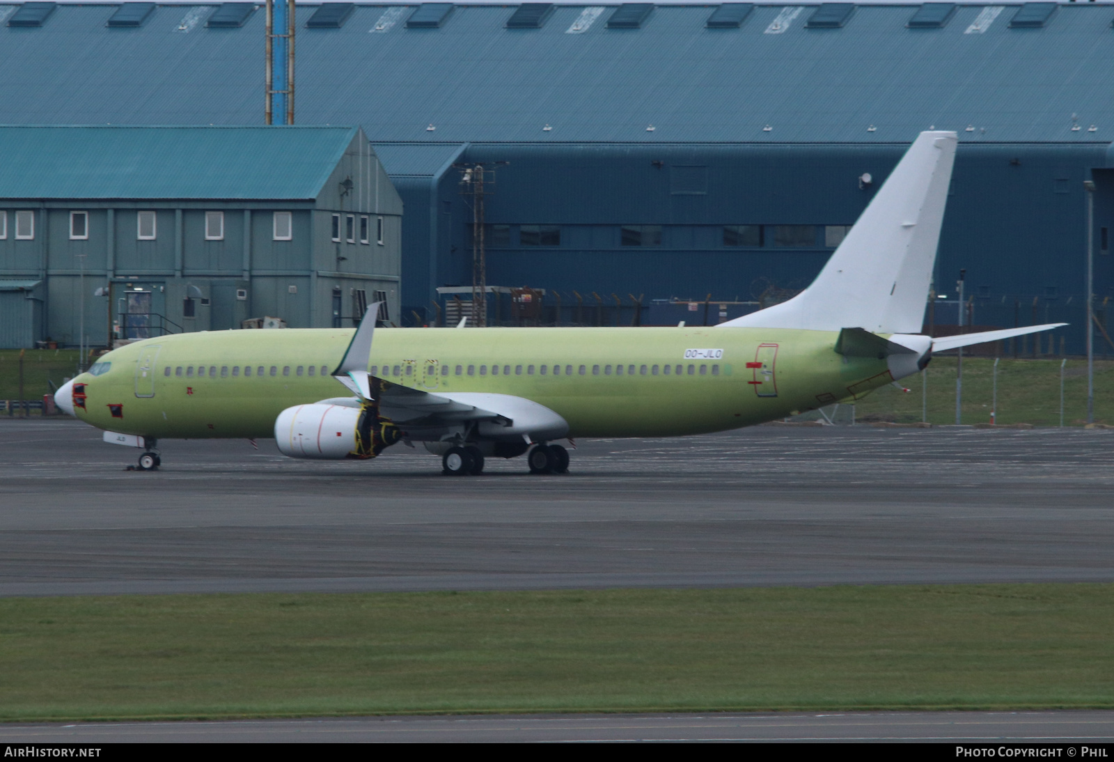 Aircraft Photo of OO-JLO | Boeing 737-8K5 | AirHistory.net #454912