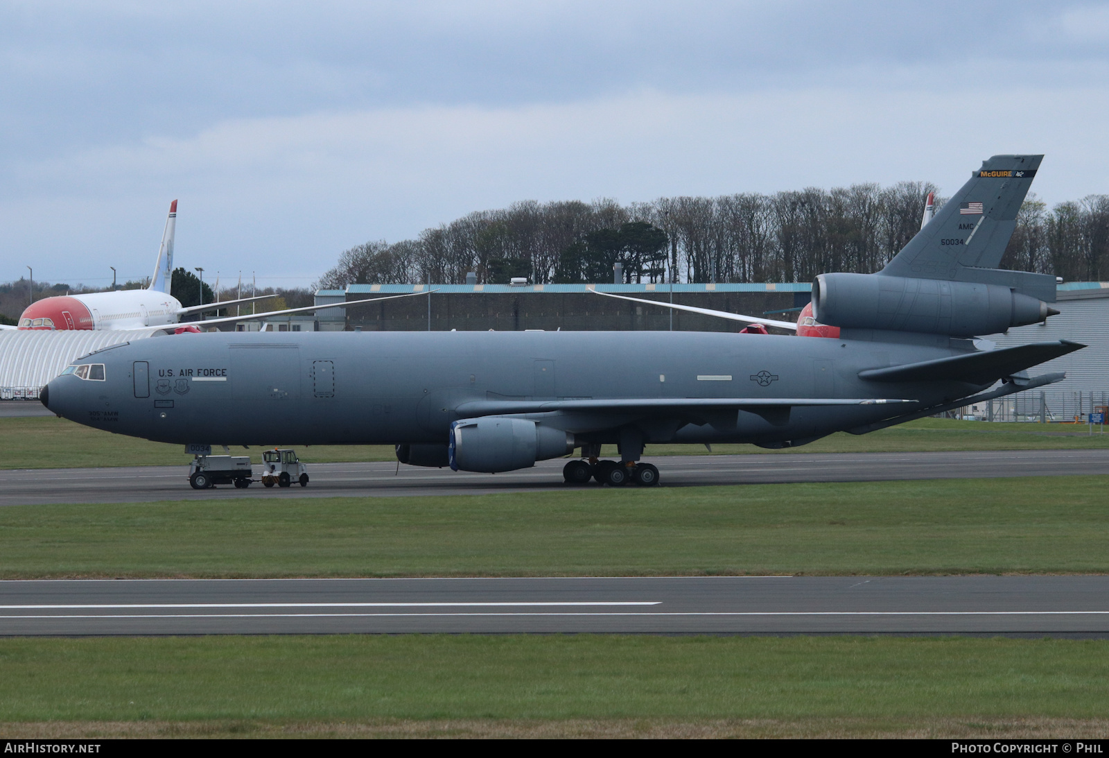 Aircraft Photo of 85-0034 / 50034 | McDonnell Douglas KC-10A Extender (DC-10-30CF) | USA - Air Force | AirHistory.net #454925