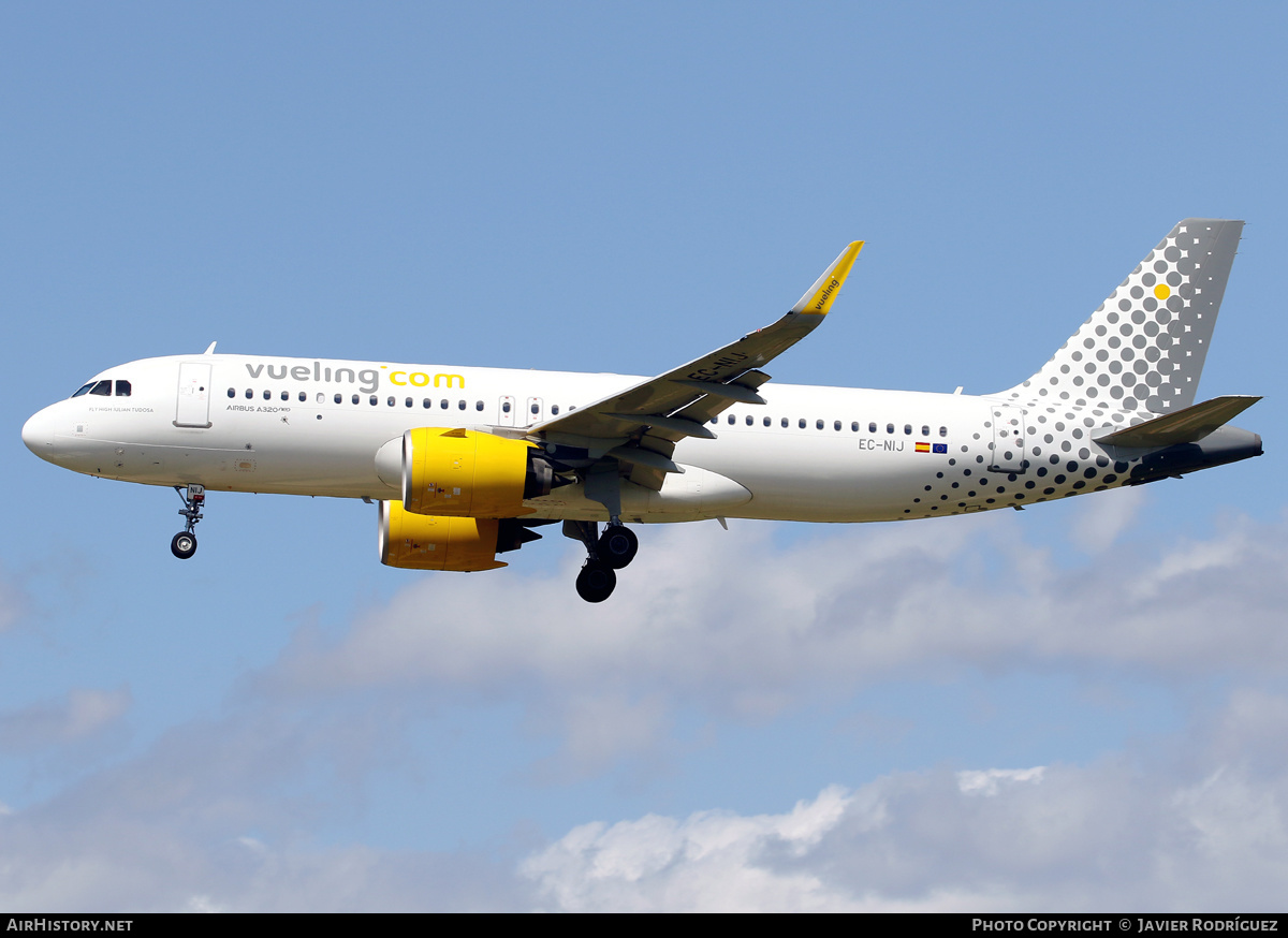 Aircraft Photo of EC-NIJ | Airbus A320-271N | Vueling Airlines | AirHistory.net #454927