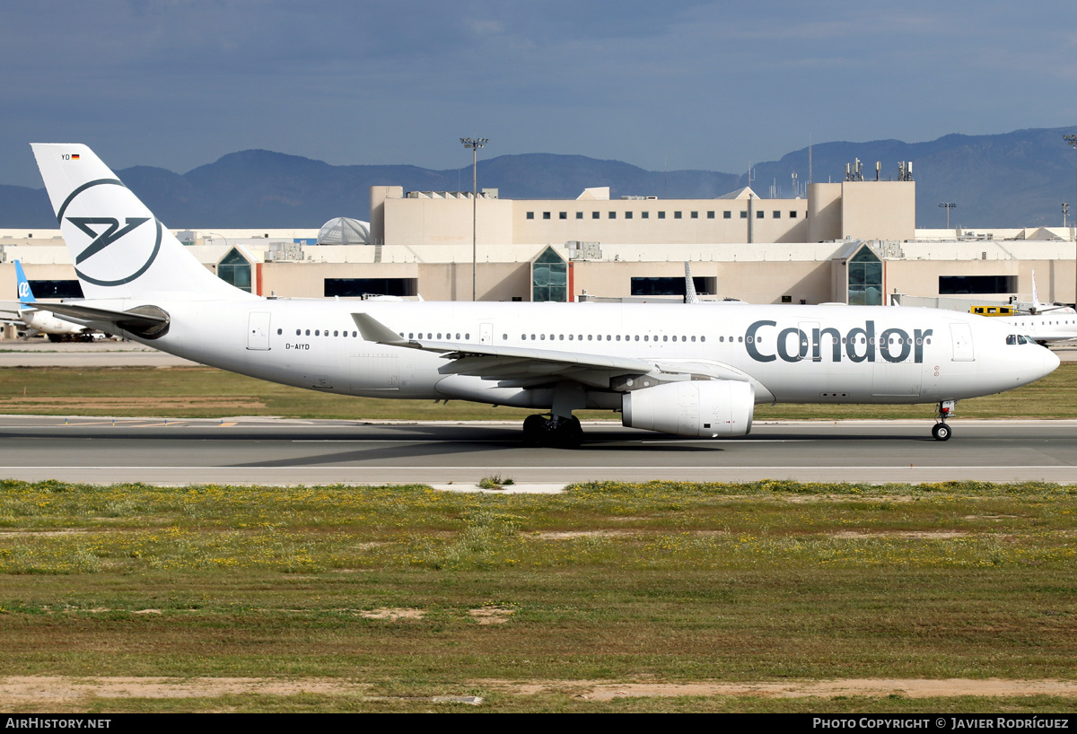 Aircraft Photo of D-AIYD | Airbus A330-243 | Condor Flugdienst | AirHistory.net #454935