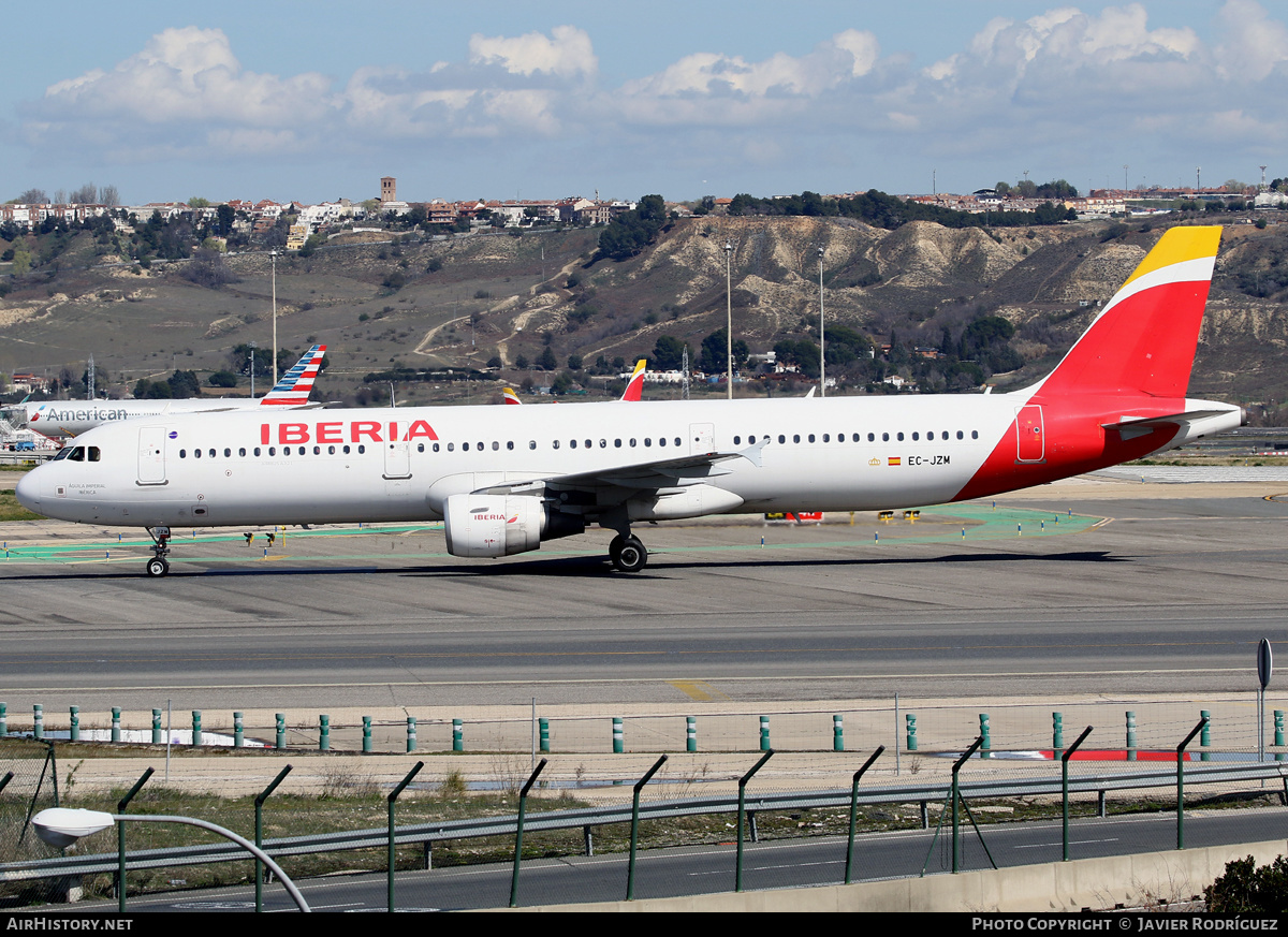 Aircraft Photo of EC-JZM | Airbus A321-212 | Iberia | AirHistory.net #454940