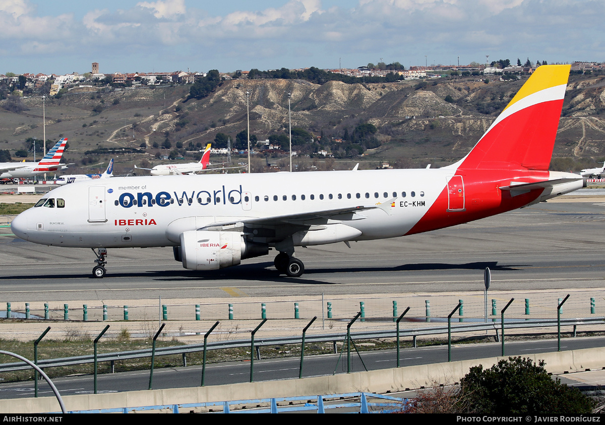 Aircraft Photo of EC-KHM | Airbus A319-111 | Iberia | AirHistory.net #454941