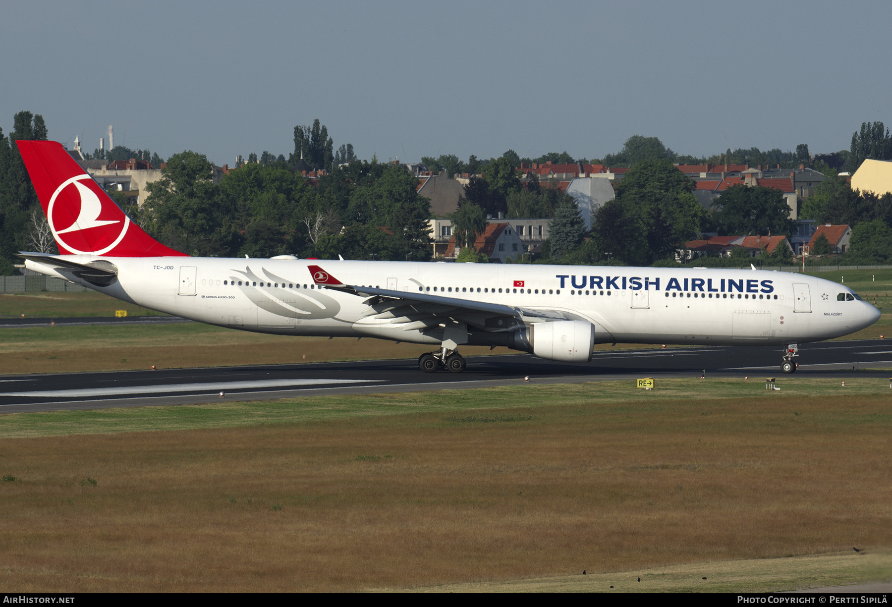 Aircraft Photo of TC-JOD | Airbus A330-303 | Turkish Airlines | AirHistory.net #454944