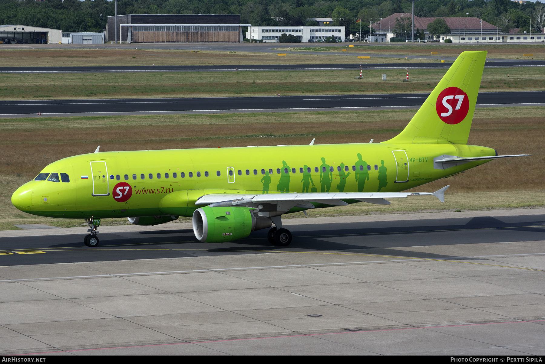 Aircraft Photo of VP-BTV | Airbus A319-114 | S7 Airlines | AirHistory.net #454945
