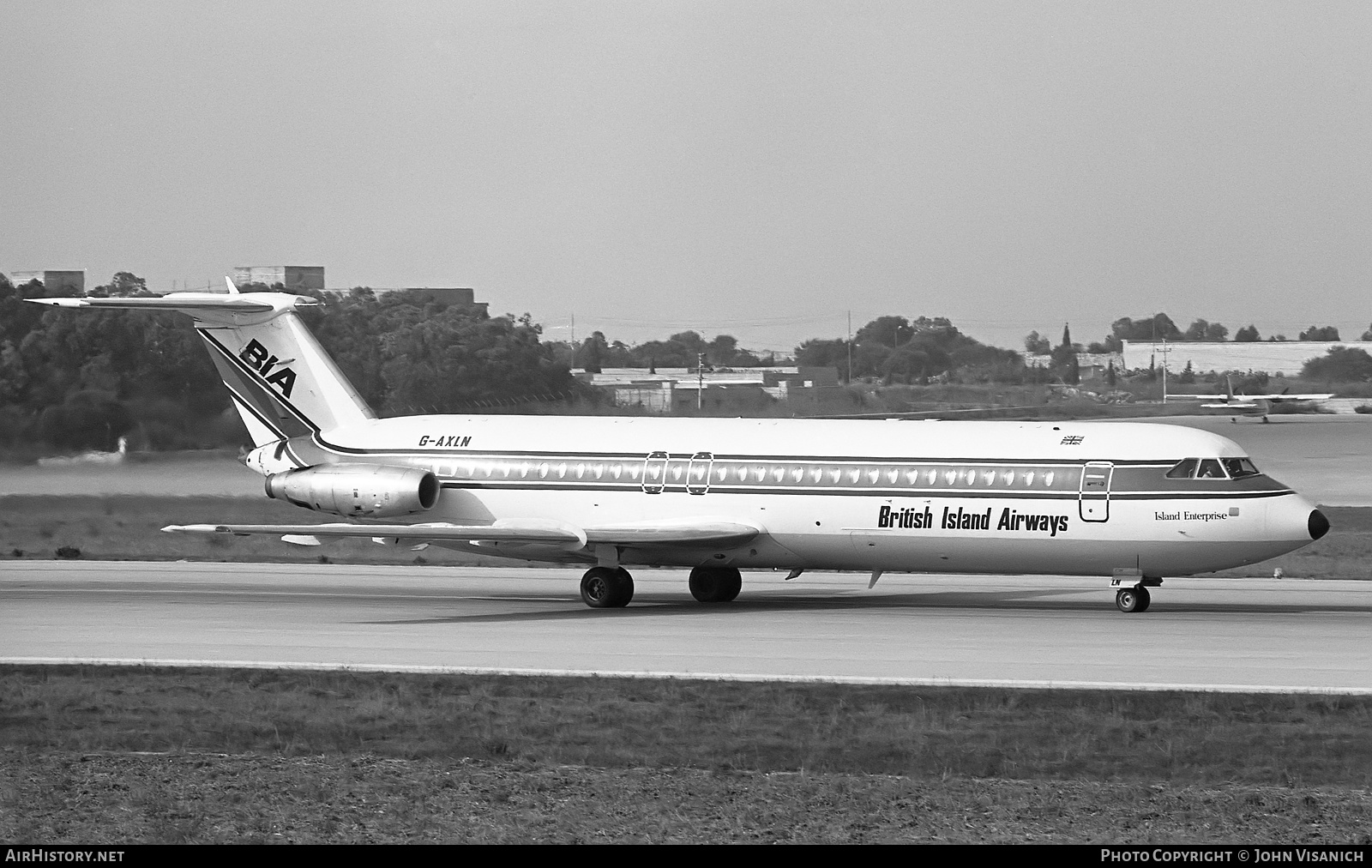 Aircraft Photo of G-AXLN | BAC 111-523FJ One-Eleven | British Island Airways - BIA | AirHistory.net #454957
