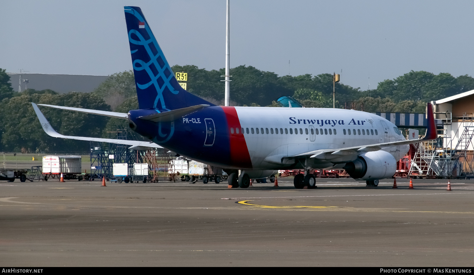 Aircraft Photo of PK-CLE | Boeing 737-524 | Sriwijaya Air | AirHistory.net #454963