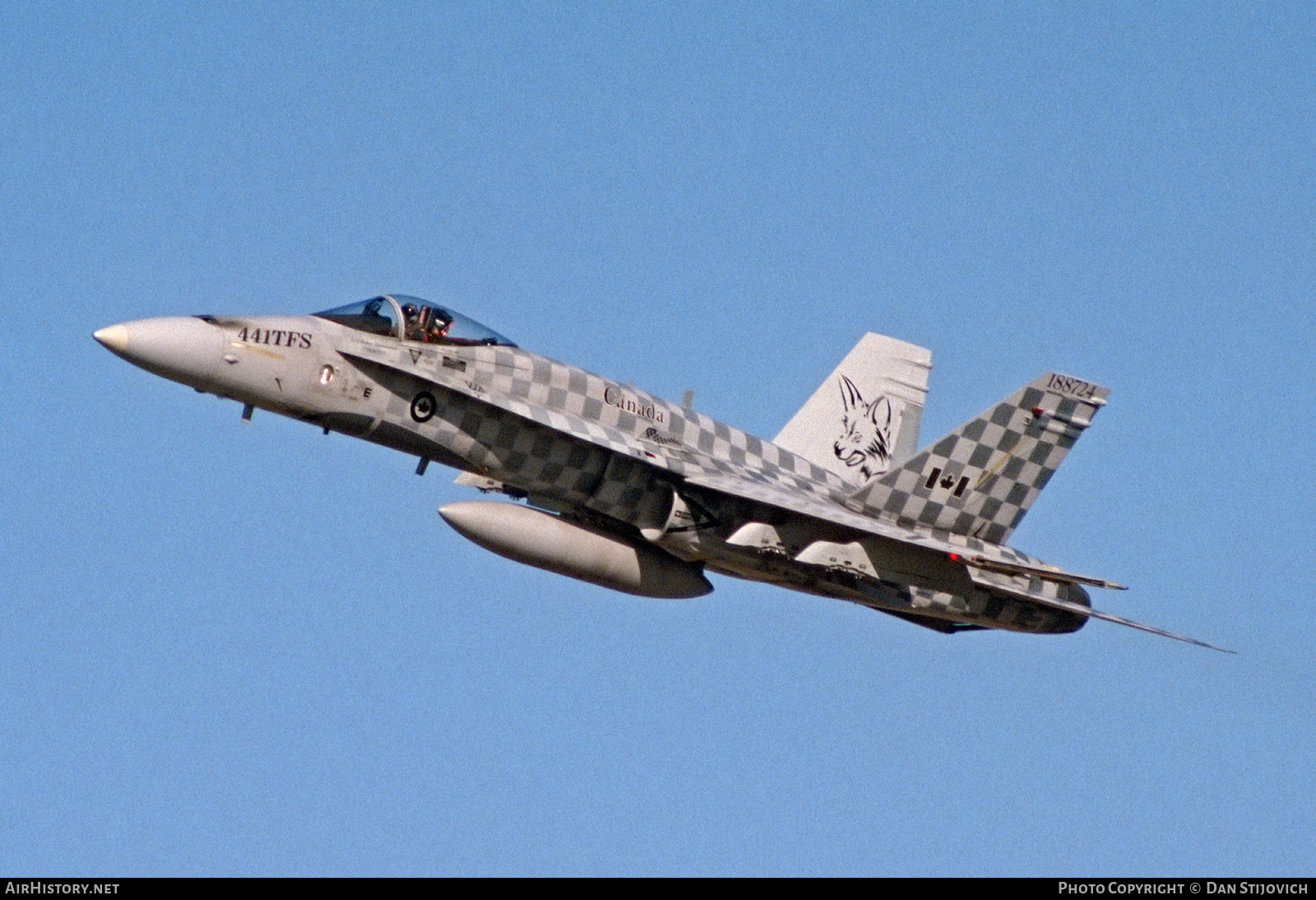 Aircraft Photo of 188724 | McDonnell Douglas CF-188 Hornet | Canada - Air Force | AirHistory.net #454986