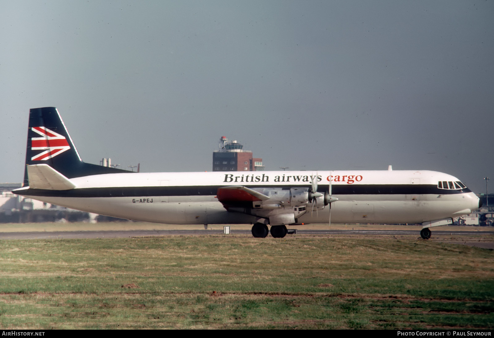 Aircraft Photo of G-APEJ | Vickers 953C Merchantman | British Airways Cargo | AirHistory.net #455015