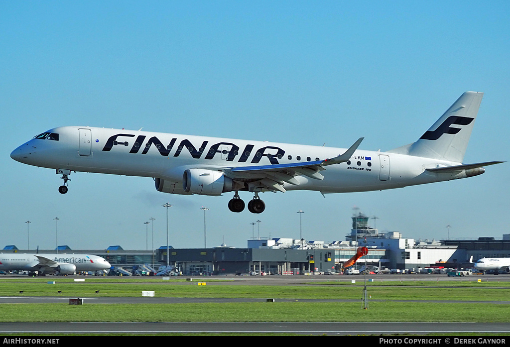 Aircraft Photo of OH-LKM | Embraer 190LR (ERJ-190-100LR) | Finnair | AirHistory.net #455038
