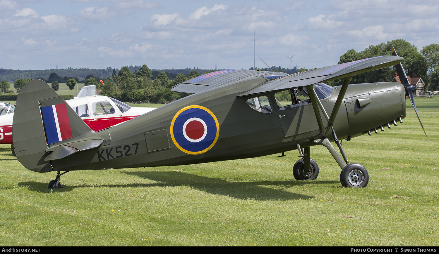 Aircraft Photo of G-RGUS / KK527 | Fairchild 24R-46A | UK - Air Force | AirHistory.net #455039