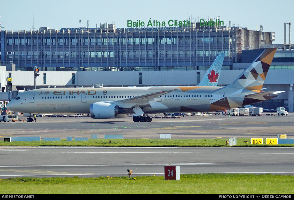 Aircraft Photo of A6-BLU | Boeing 787-9 Dreamliner | Etihad Airways | AirHistory.net #455043