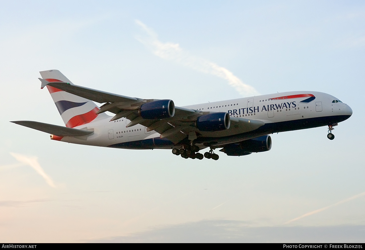 Aircraft Photo of G-XLEH | Airbus A380-841 | British Airways | AirHistory.net #455044